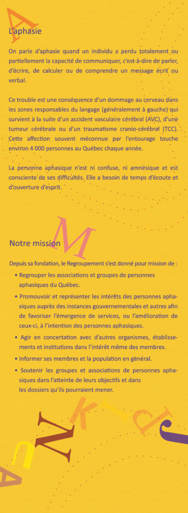 RAPAQ - Dépliant Corporatif