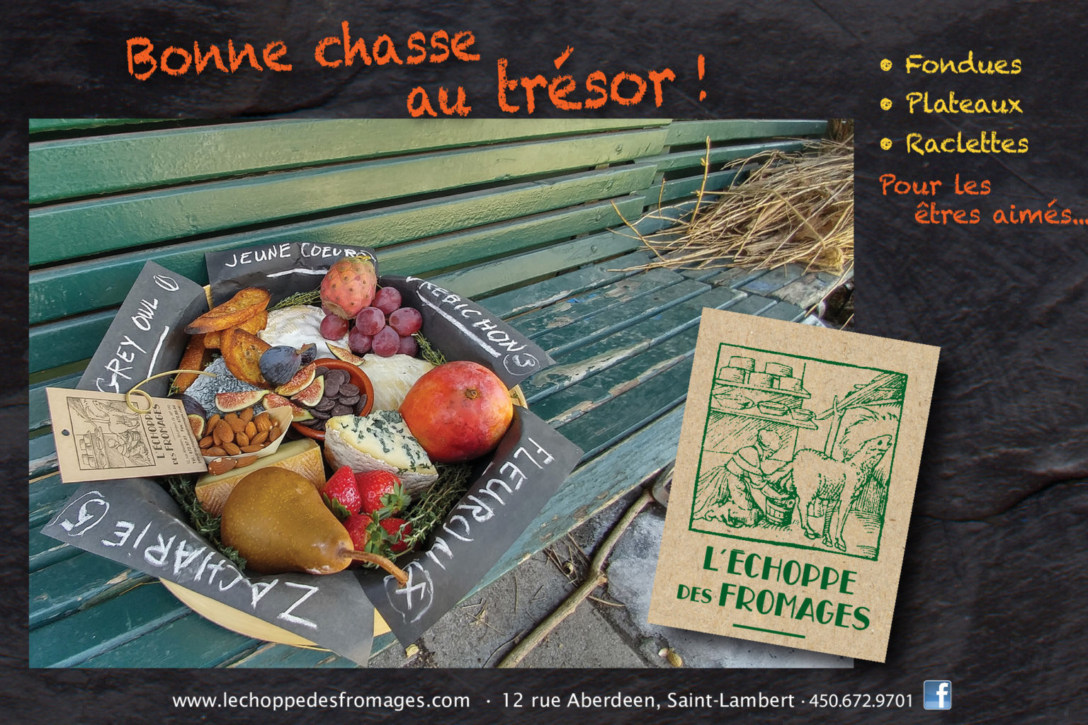 L'Échoppe des fromages - publicité Pâques